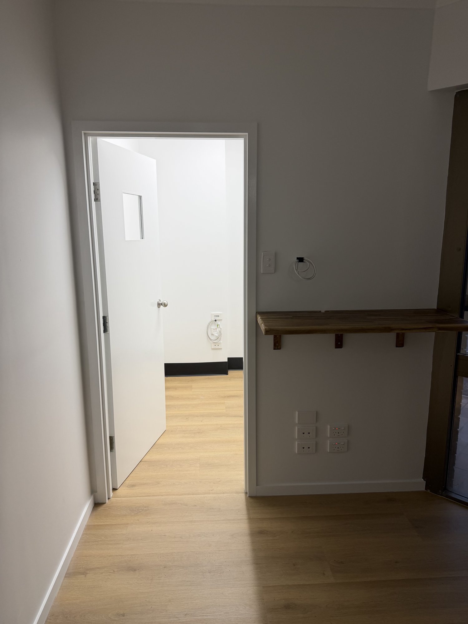 Interior fit-out of a new dental clinic in Mackay built by Vertex Construction
